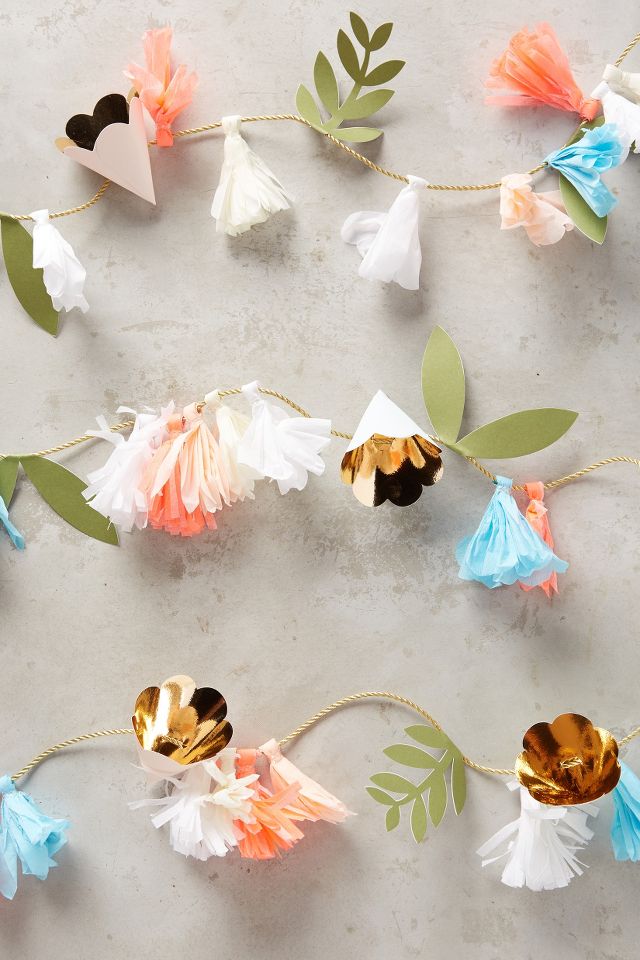 Paper Floral Garland