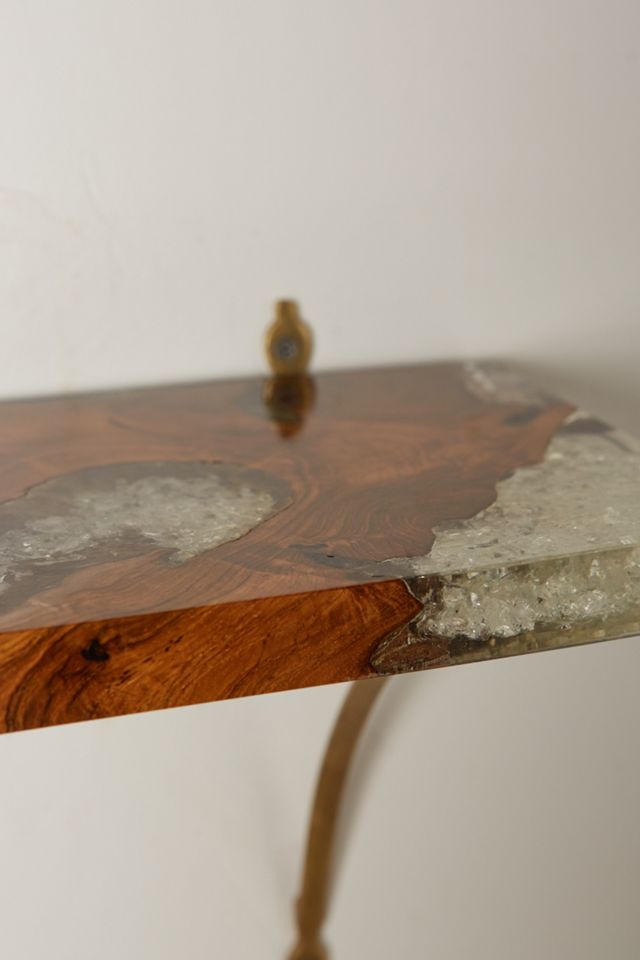 Tempered Teak Shelf #2
