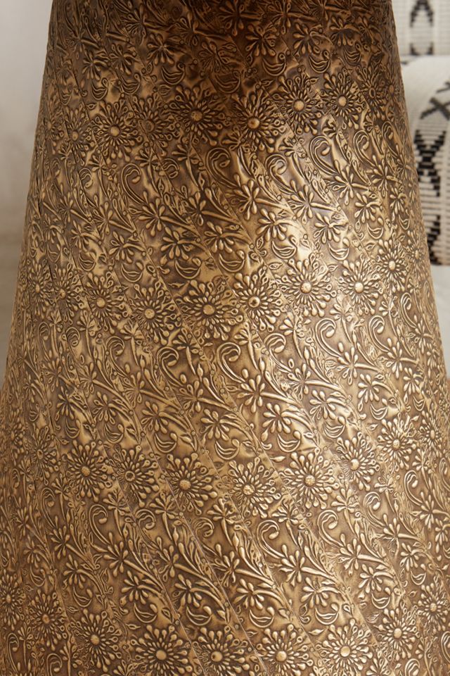 Hand-Embossed Floral Dining Table #2