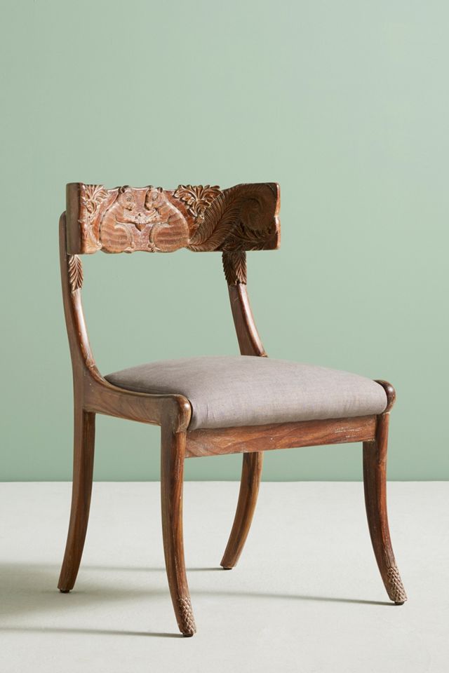 Handcarved Fable Dining Chair #2