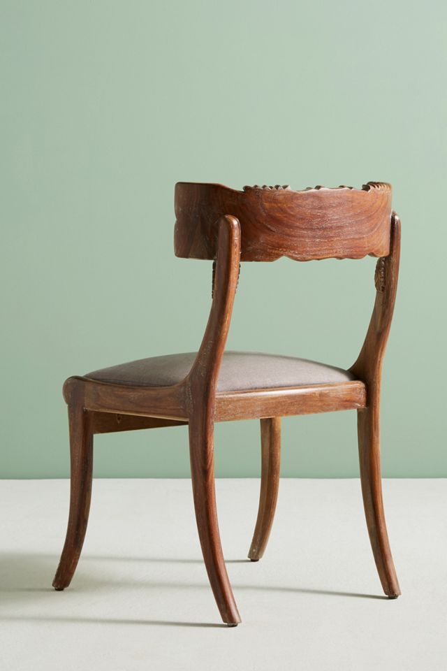 Handcarved Fable Dining Chair #4