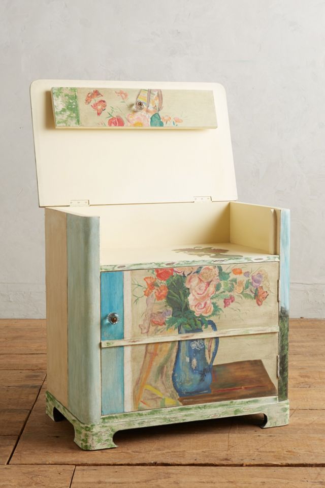 Handpainted Musee Cabinet #1