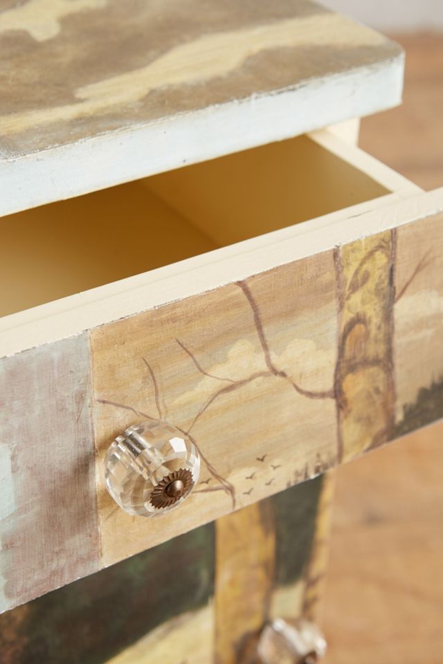 Handpainted Musee Nightstand #2