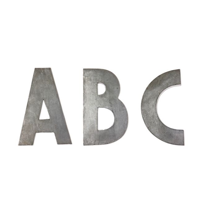 Zinc Letters #3