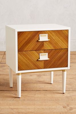 Geo-Marquetry Nightstand
