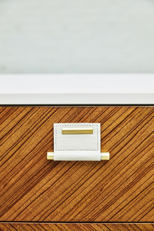 Geo-Marquetry Three-Drawer Dresser #6