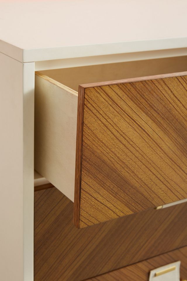 Geo-Marquetry Three-Drawer Dresser #8