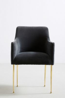 Velvet Elowen Armchair