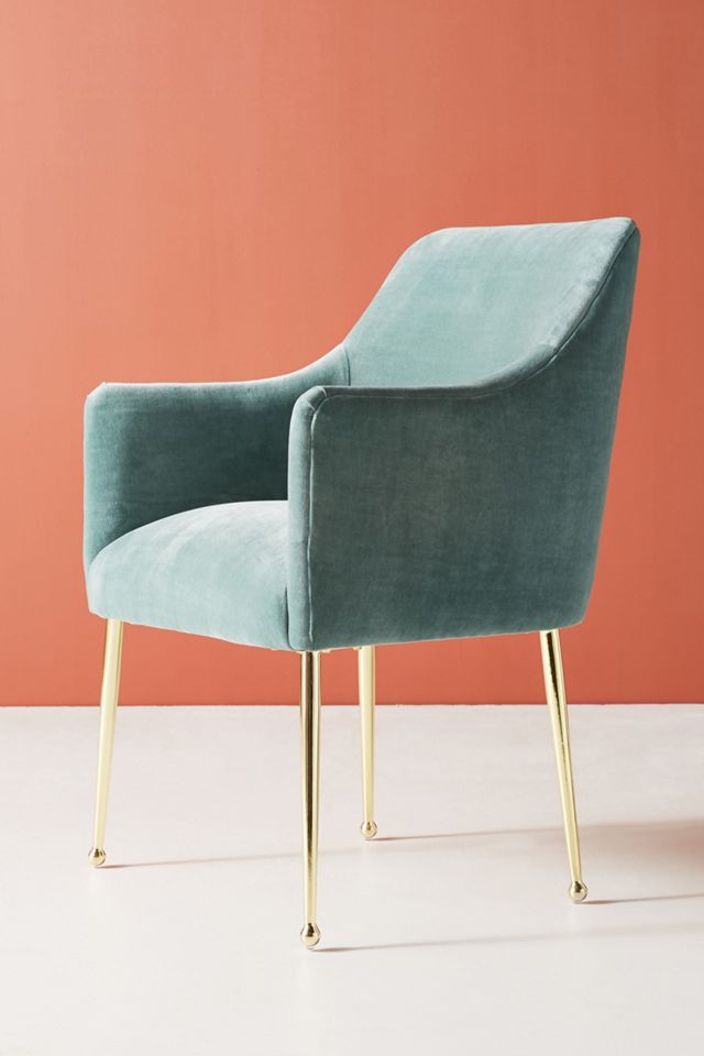 Velvet Elowen Armchair #2