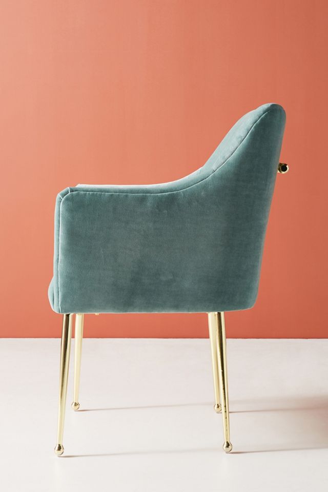 Velvet Elowen Armchair #3
