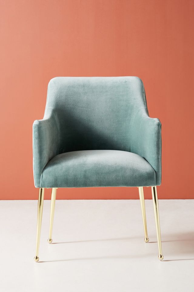 Velvet Elowen Armchair #1