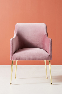 Velvet Elowen Armchair