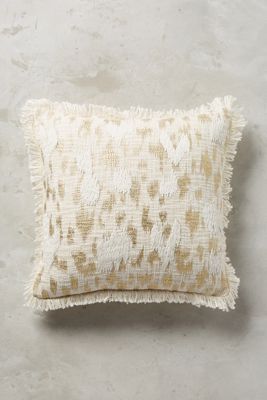 Foil & Fringe Pillow