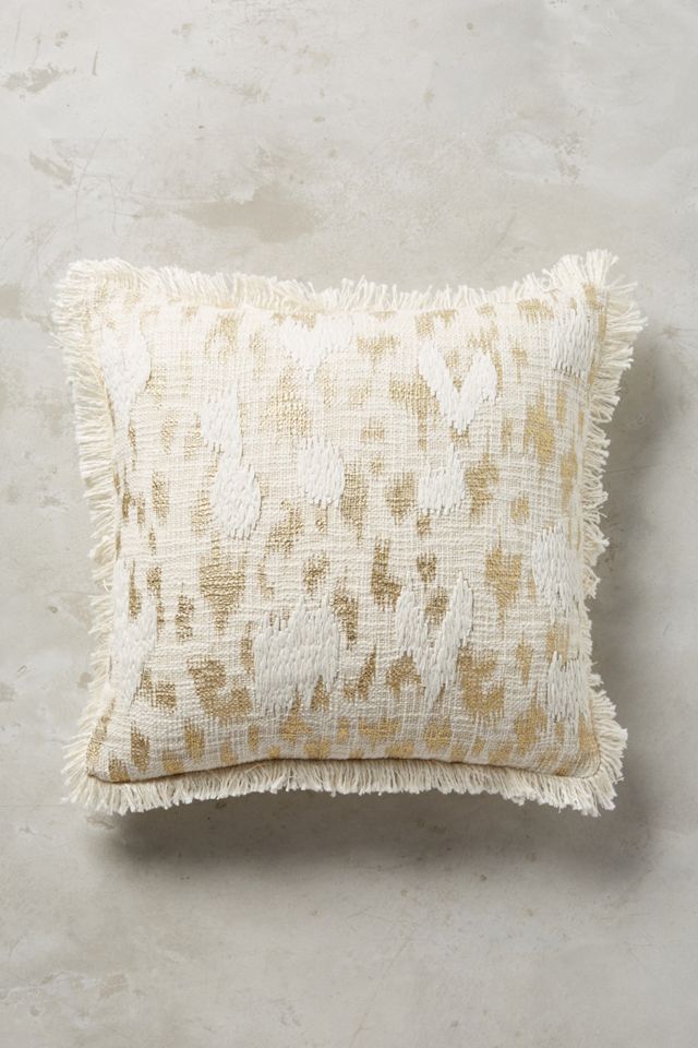 Foil & Fringe Pillow