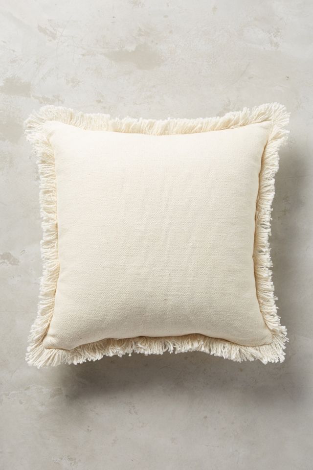 Foil & Fringe Pillow #1