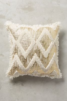 Foil & Fringe Pillow