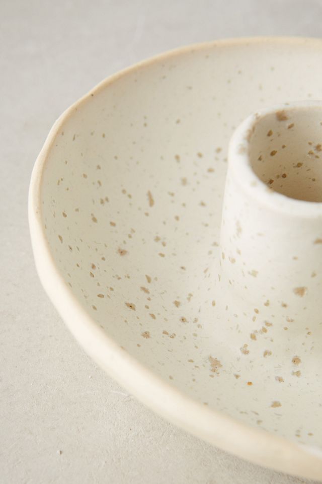 Speckled Taper Holder #2