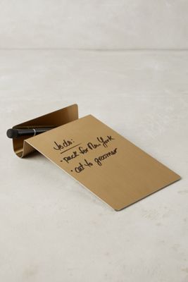Bronzed To-Do Board