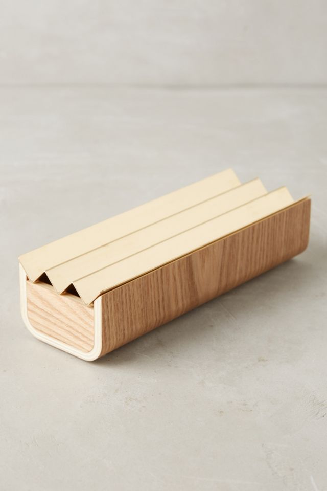 Brass & Wood Storage Box #2