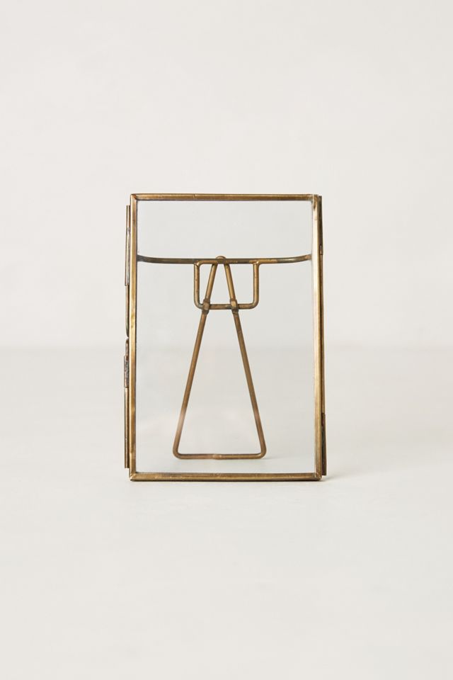 Pressed Glass Photo Frame #2