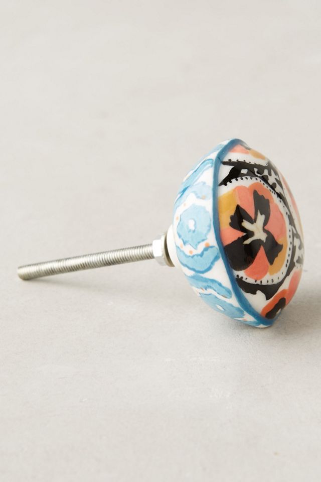 Framed Flower Knob #3