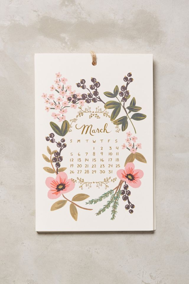 Herb Garden 2017 Desk Calendar #2