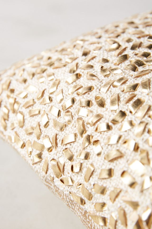 Vegan Leather Glimmer Pillow #3