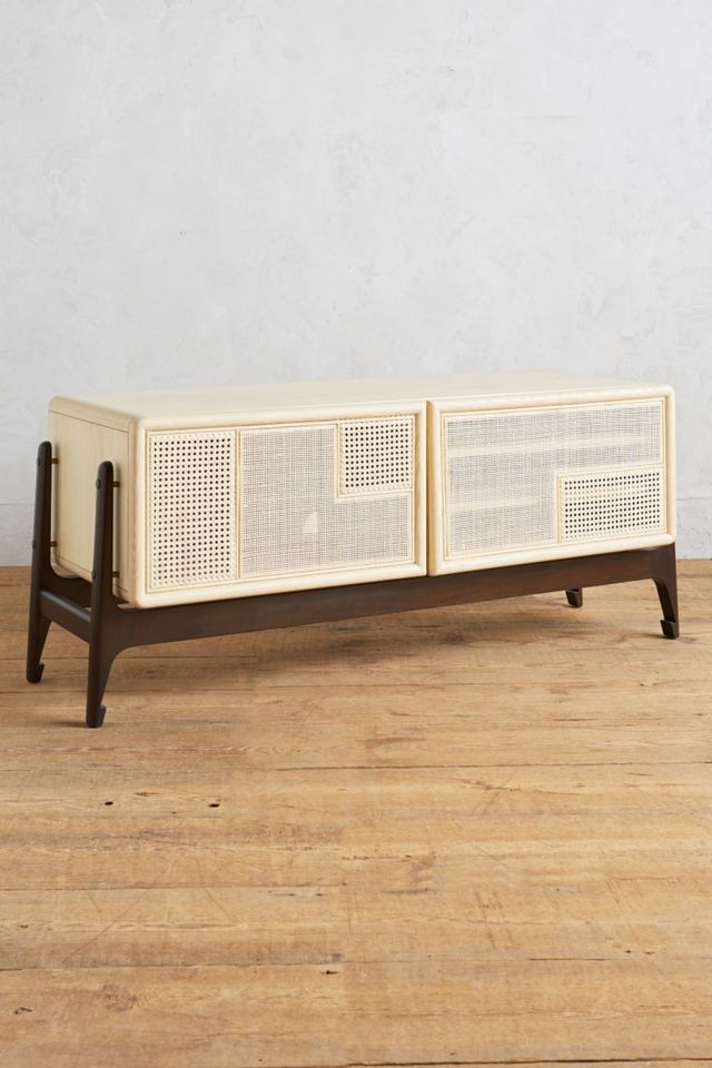 Patchwork Cane Console #1