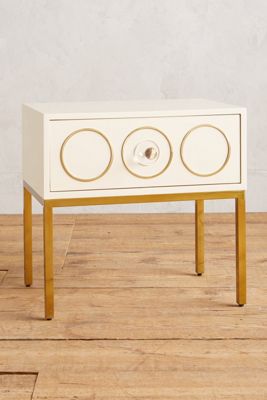Brass Rondure Nightstand