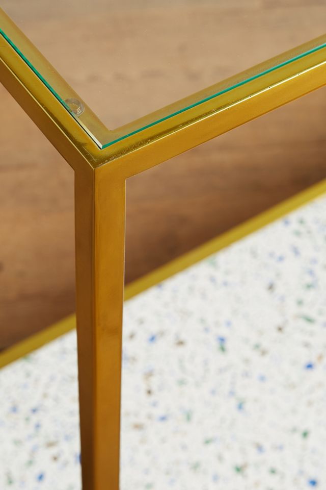 Framed Terrazzo Console #2