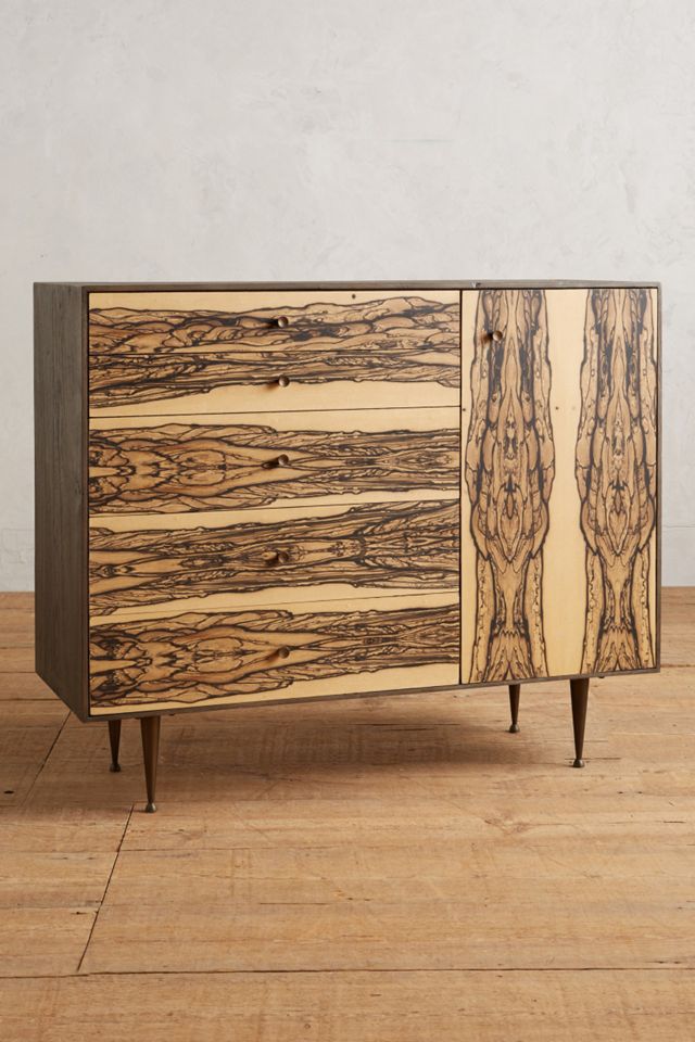 White Ebony Cabinet #1
