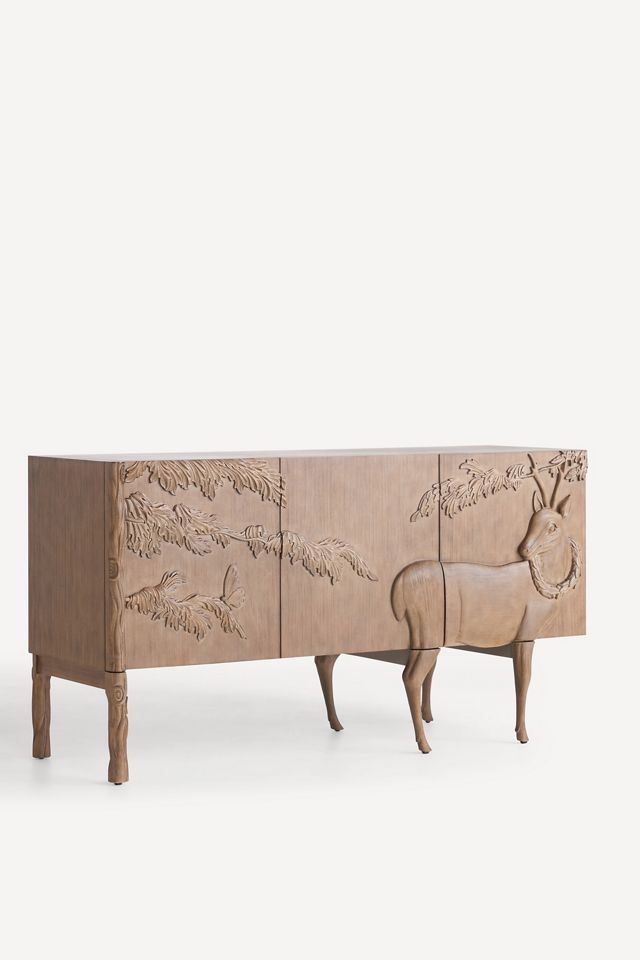 Handcarved Land & Sky Buffet #2