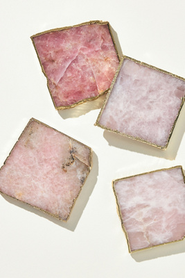 Agate Coaster en Pink chez - Anthropologie - Modalova