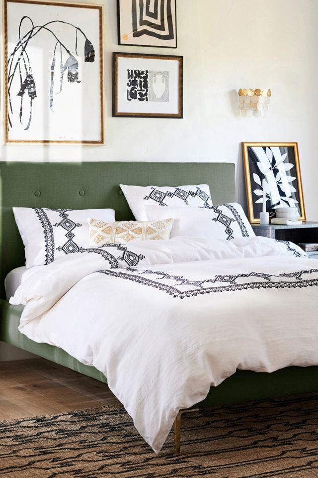 Embroidered Argenta Duvet Cover #3