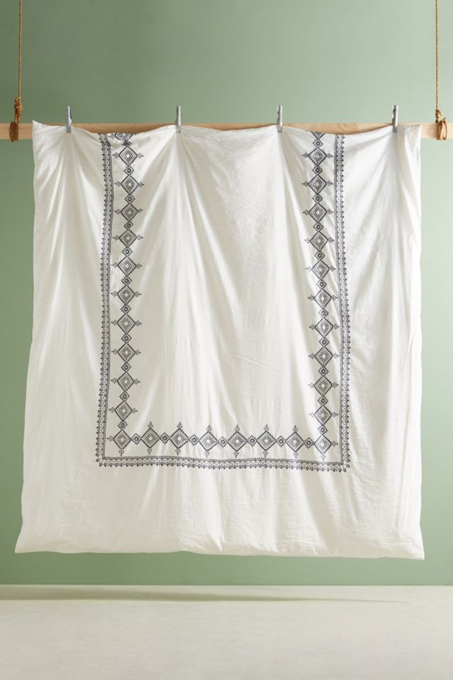 Embroidered Argenta Duvet Cover #2