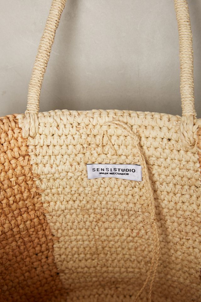 Frayed Dot Tote #2