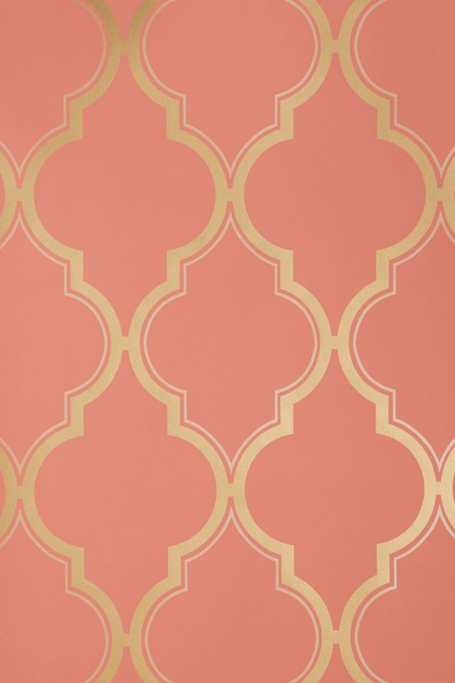 Golden Trellis Wallpaper #2