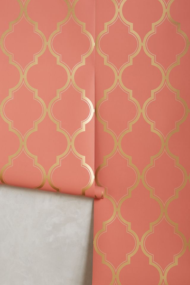 Golden Trellis Wallpaper #1