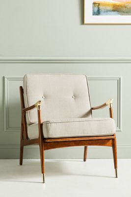 Frannie Leopard Chair | AnthroHome