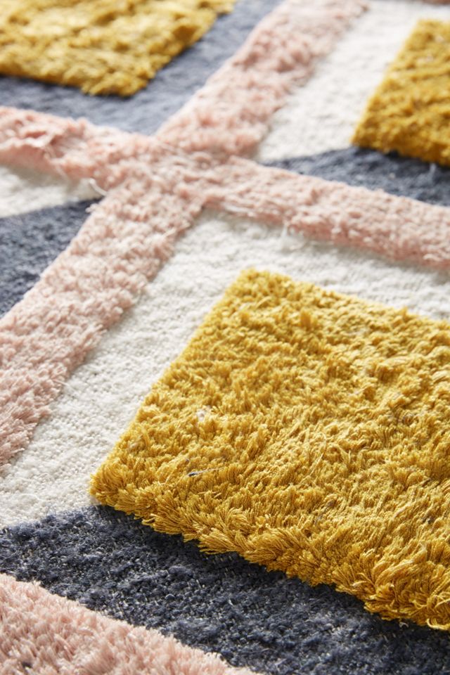 Hand-Tufted Trellis Rug #2