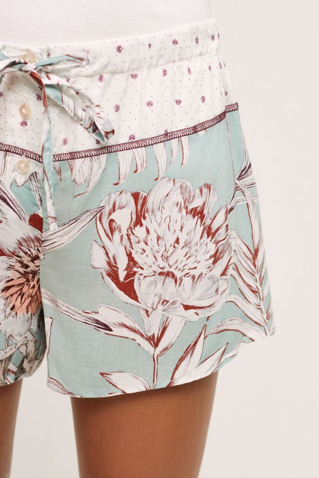 Minted Fleur Sleep Shorts #3