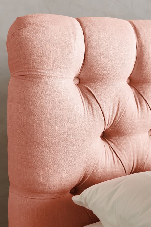 Linen Lena Tufted Headboard #3