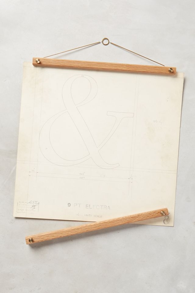 Wall Print Hanger #2