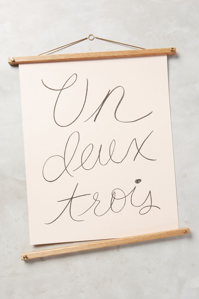 Wall Print Hanger #3