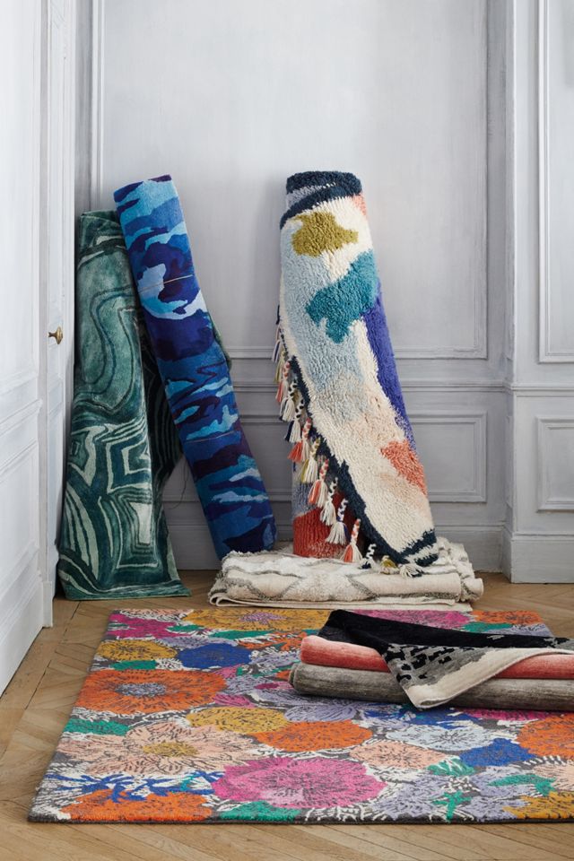Broad Brushstroke Rug #7