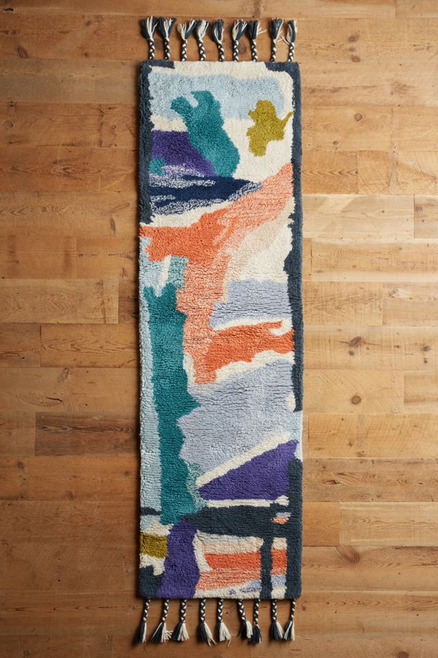 Broad Brushstroke Rug #3