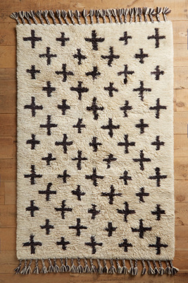 NORM RugRu WOOL CROSS RUG ラグ NORM RugRu WOOL CROSS RUG ラグ