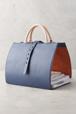Valise Magazine Rack