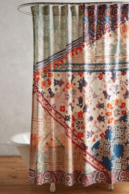 Risa Organic Cotton Shower Curtain