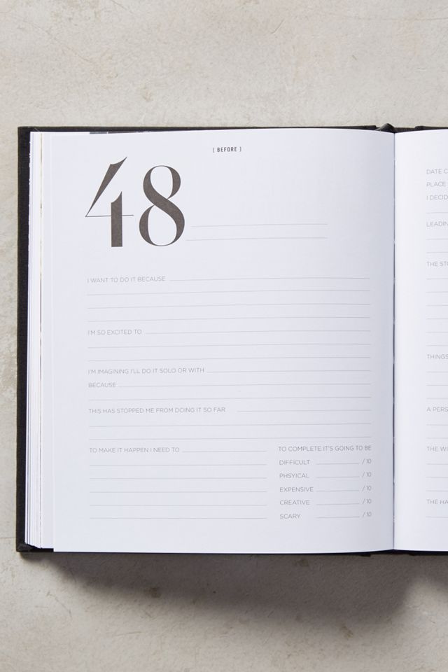 My Bucket List Fill-In Journal #1